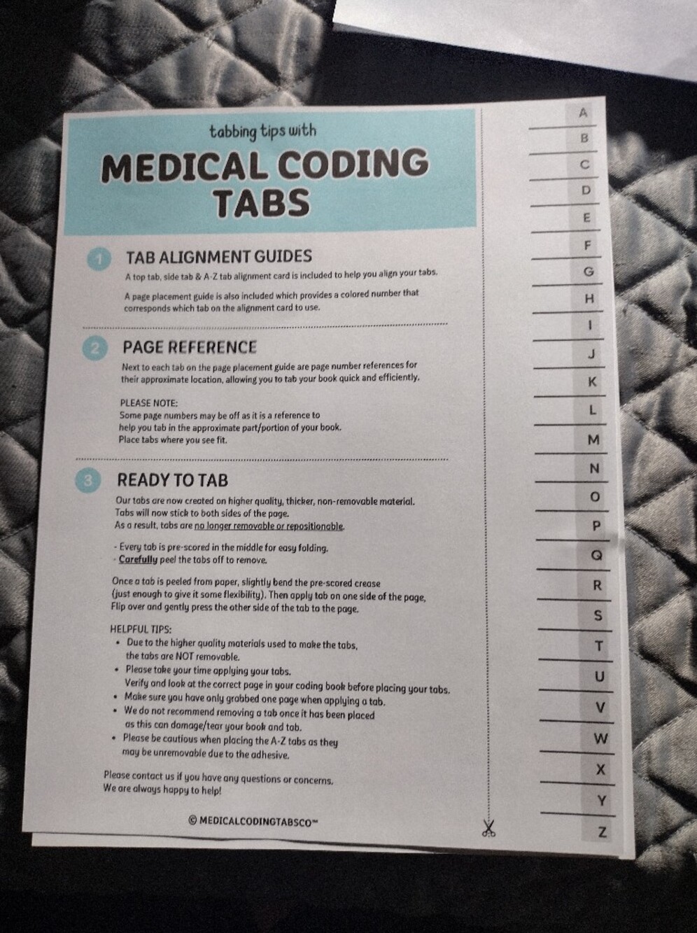 Medical Coding Book Tabs - Picture 11 of 12